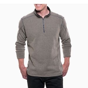 Kuhl Men's Tan Quarter-Zip Sweatshirt